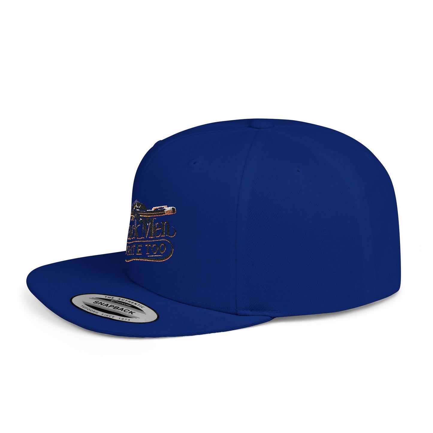 Black Men Write Too snapback hat, Flat bill cap for Black writers and creatives, Representation hat with empowering message, Gift for Black male authors, poets, and storytellers, Inspirational hat for daily wear and writing communities